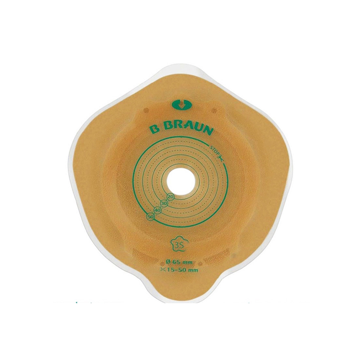 چسب پایه صاف استومی فلکسیما 3S مدل 936615 بی بران (b.braun)