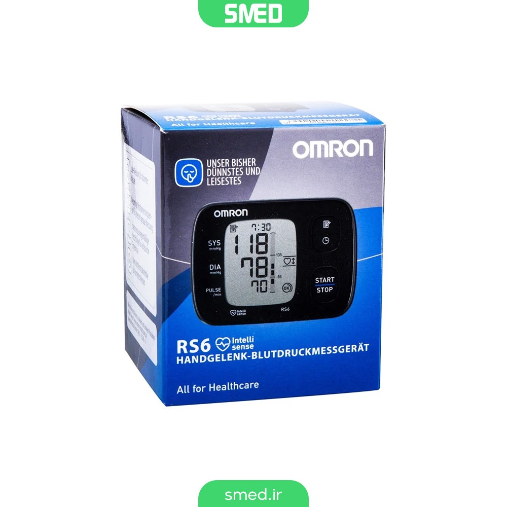 فشارسنج دیجیتال مچی مدل RS6 امرن (Omron)