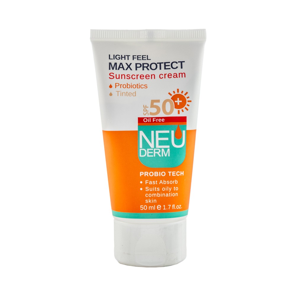 کرم ضد آفتاب مکس پروتکت SPF50 نئودرم (Neuderm)