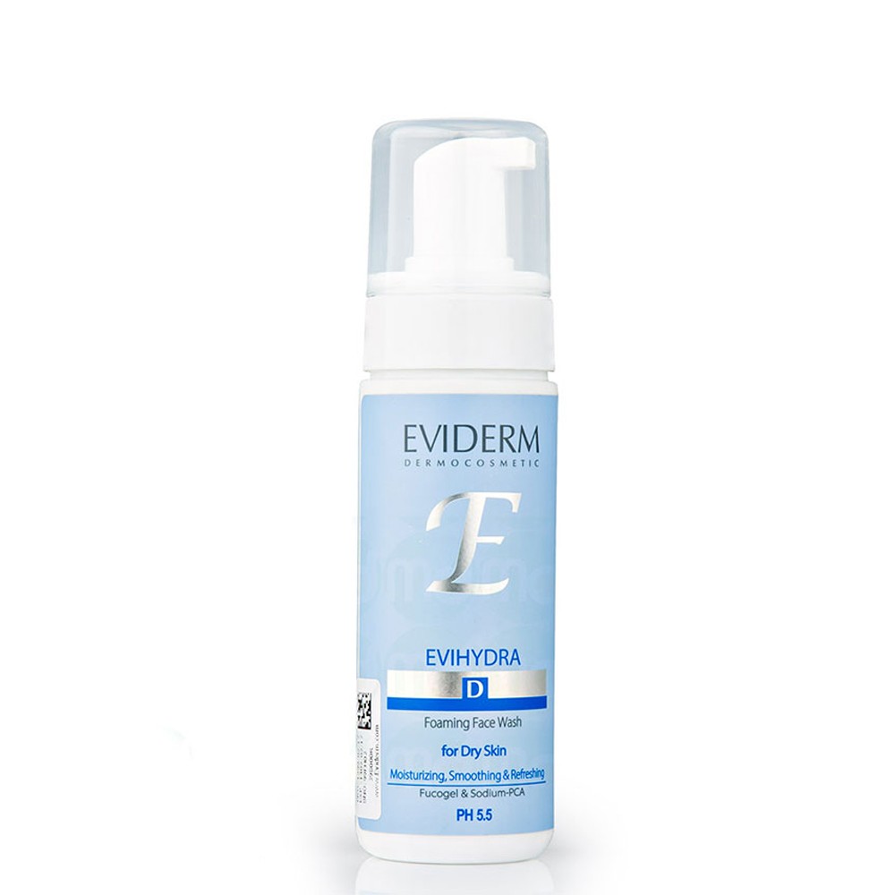 فوم شستشوی صورت مناسب پوست خشک اوی هیدرا اویدرم (Eviderm)