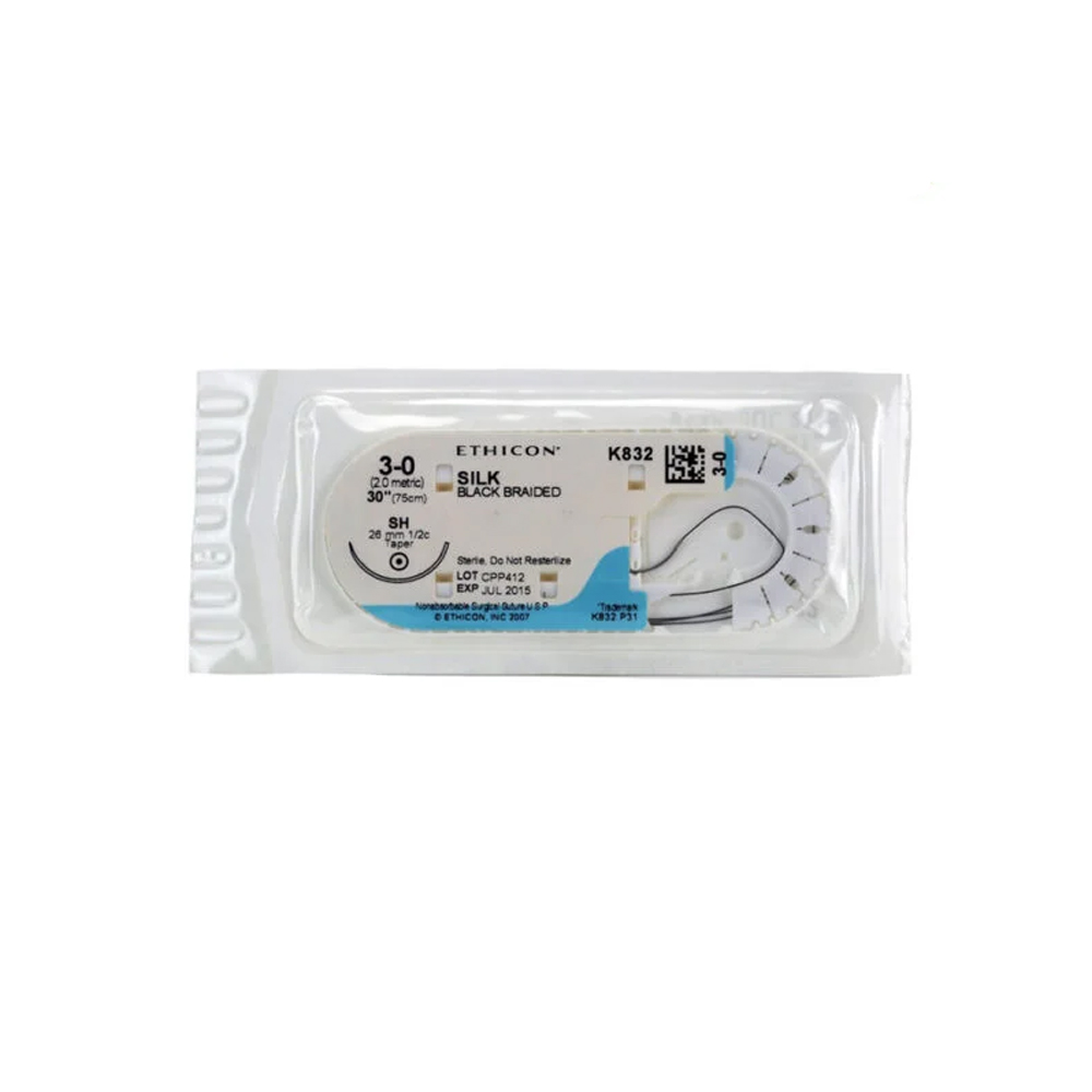 نخ بخیه مرسیلک اتیکون (Ethicon Mersilk Suture)