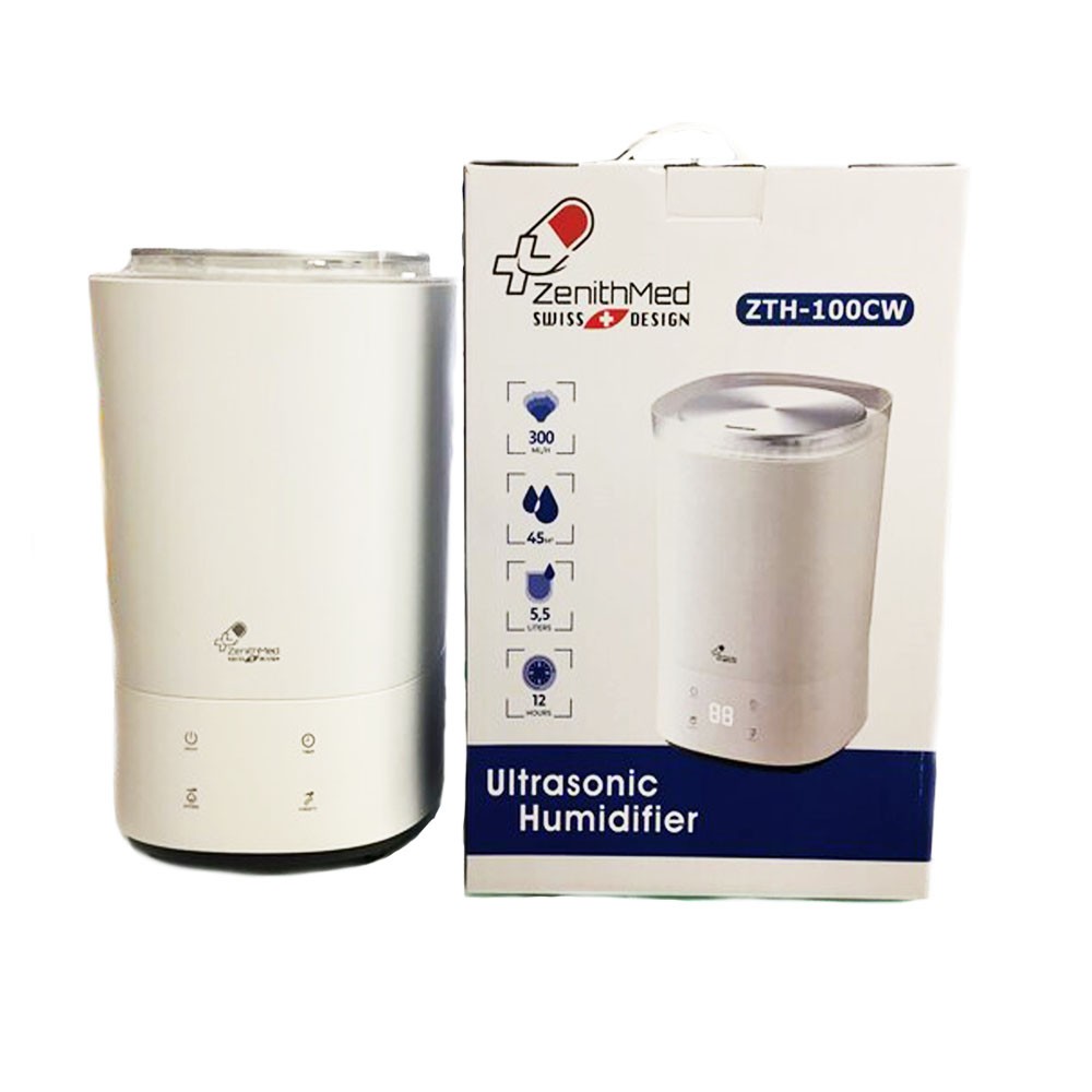 دستگاه بخور سرد 5.5 لیتری مدل ZTH-100CB زنیت مد (Zenithmed )
