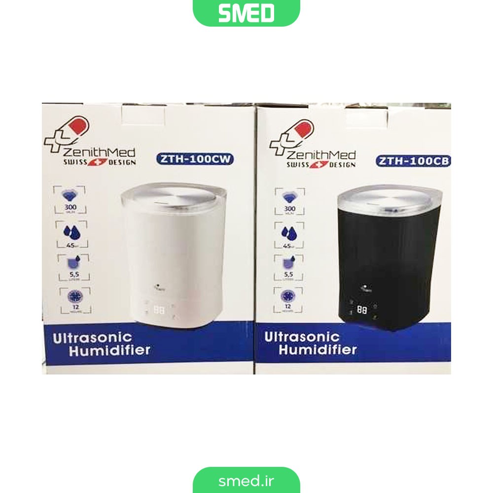 دستگاه بخور سرد 5.5 لیتری مدل ZTH-100CB زنیت مد (Zenithmed )