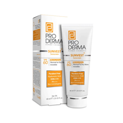 ضد آفتاب و مرطوب کننده SPF60 سان وست پرودرما (Pro Derma)